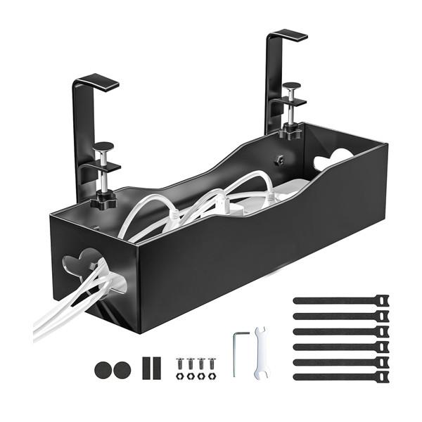 ISO9001 Rohs CE Certified Cable Management Under Desk No Drill and Carbon Steel
