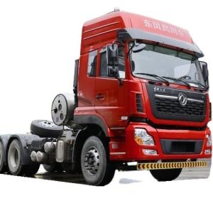 Quality Dongfeng 6x4 460hp LNG CNG Tractor Truck With Diesel Fuel Left Steering Trailer Head wholesale
