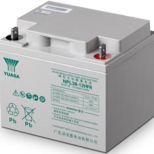 Quality YUASA NPL38-12 12V 38Ah UPS Battery Rechargeable VRLA YUASA Gel Battery for Electric Power UPS wholesale