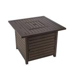 Outdoor Courtyard Charcoal Fire Pit Table Multifunctional Heating Barbecue Grill