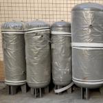 Volume 0.6m3 600L Air Compressor Storage Tank 8BAR 1980*490mm