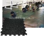 Anti-slip anti-fatigue interlocking rubber mat Customizable textures