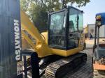 PC56-7 5 Ton Used KOMATSU Excavator ISUZU Engine Good Working Condition