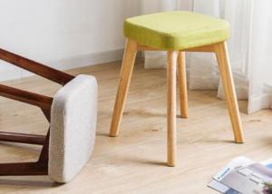 Quality Beechwood Modern Dressing Stool Makeup Chair 150kg Load Capacity wholesale