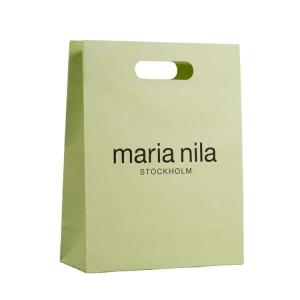 Quality CMYK Garment Shopping Bag With Die Cut Handle Custom Logo wholesale