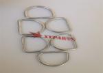 3 X 25 X 30 Mm Stainless Steel D Type Lacing Rings For Fixing Insulation Jackets