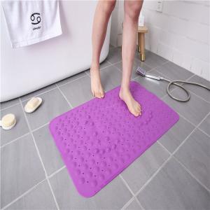 Quality PVC Mildew Resistant Shower Bathtub Mats With Suction Cup wholesale