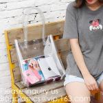 Holographic Tote Bags, Female Should Bags, duffle, jelly, Handbags, Stadium,