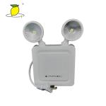 LED Twin Spot Emergency Lights Rechargeable For Hotel / Supermarket