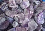 IQF Frozen Purple Sweet Potato, random cut