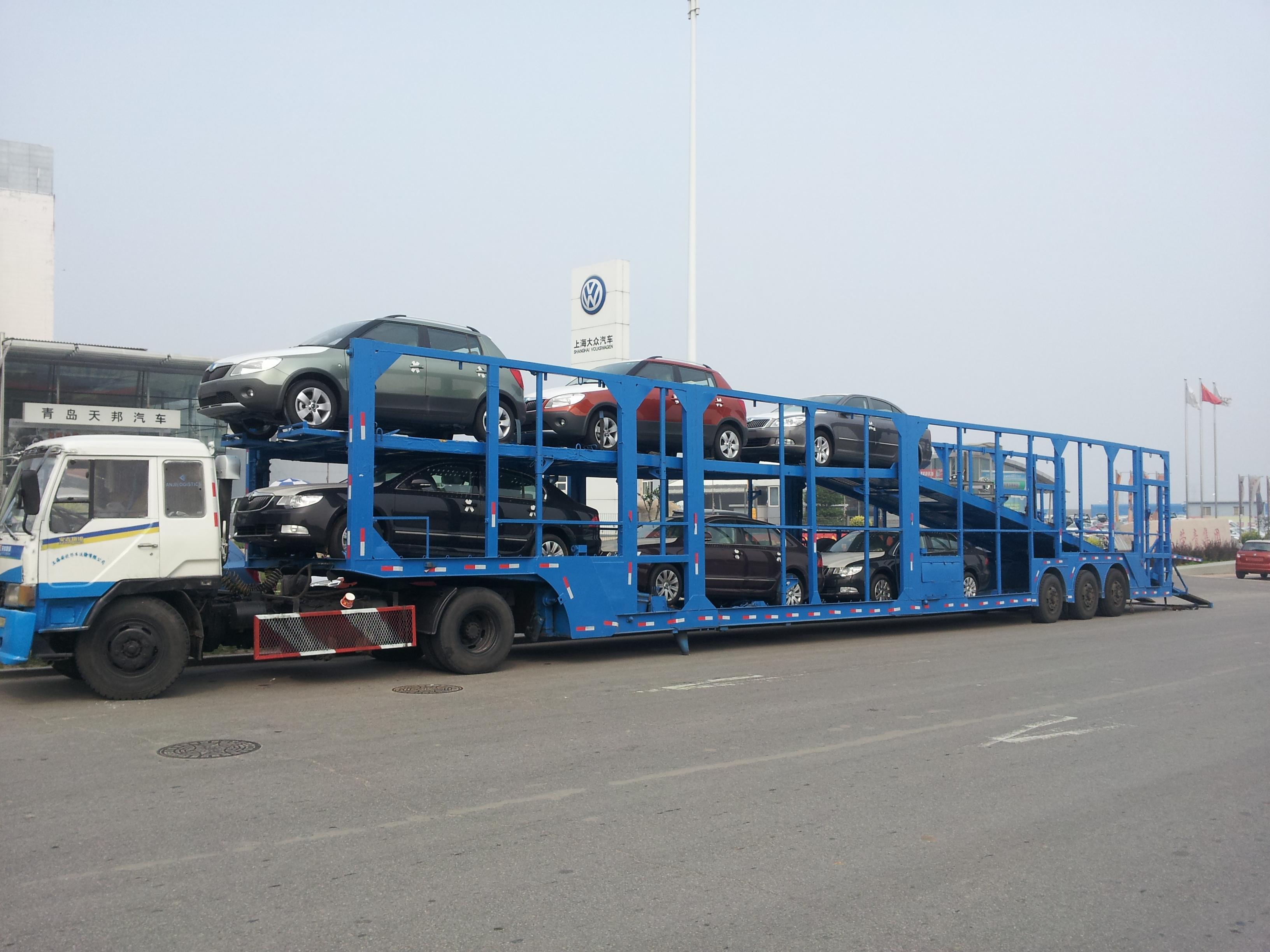 Car Carrier Transport Semi Trailer Car Trailer As Customer's Requirements
