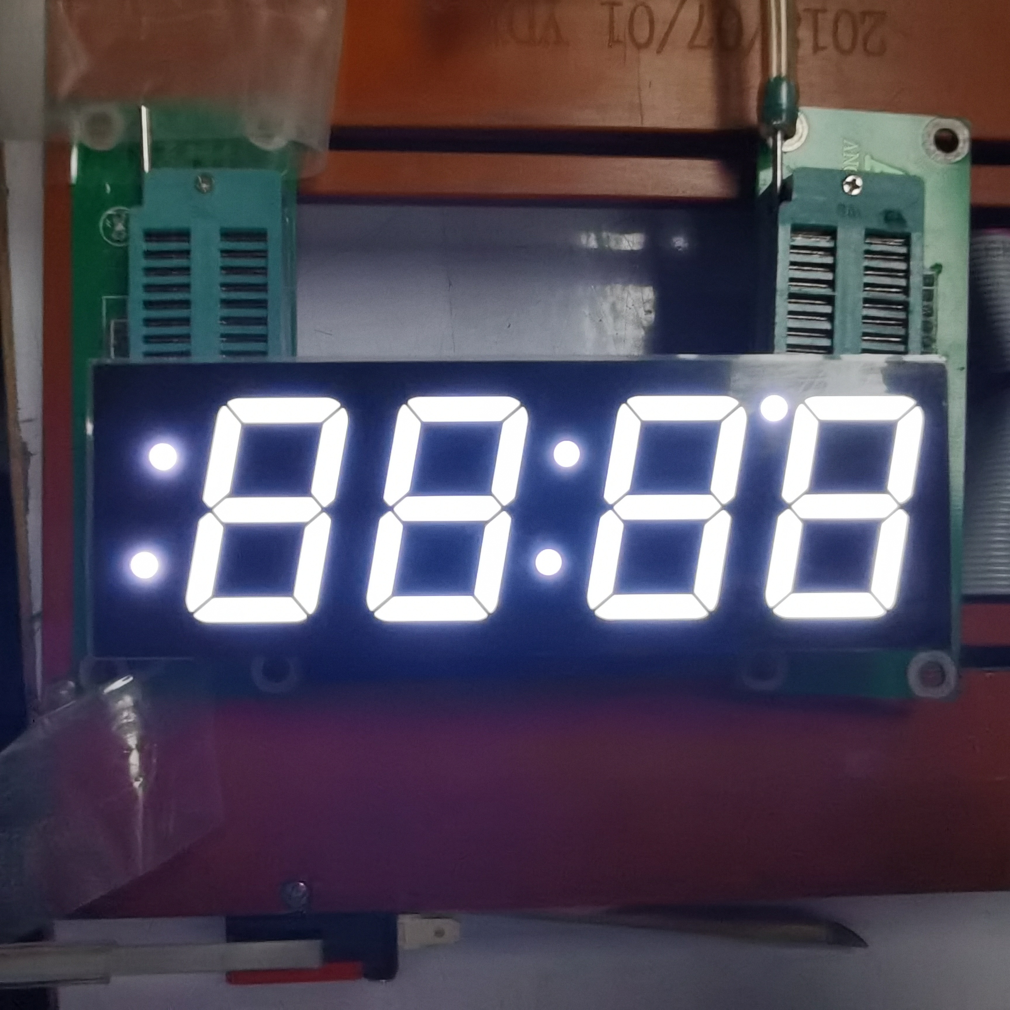 4 Digit 635nm 80mW 1.2'' 7 Segment LED Display Common Anode