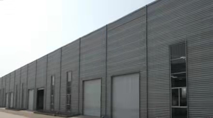 Painted Hot Dip Galvanized Steel Structure Warehouse Customized Specifications