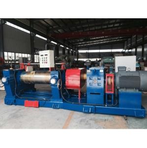 Quality 18 Inch Rubber Mixer Machine / XK-450 Open Type Rubber Mixing Mill For Rubber Sheet wholesale