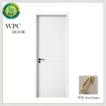 Flush Fire Retardant WPC Plain Door Formaldehyde Free Apartment Use