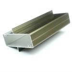 Double Glazed 6063 Aluminum Window Profiles