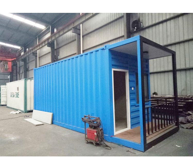Galvanized 20ft Gatepost Portable Office Container Flexible Combination