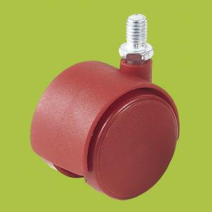 Quality office chairs making accessories red thread stem Nylon casters wholesale