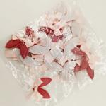 large stock pink Headband butterfly knot grosgrain satin ribbon bowknot hair