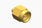 Gold Plated Male Plug SMA RF Connector Durable for Antenna Microwave RG405 Cable