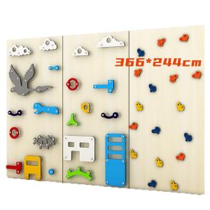 Quality Kids Rock Climbing Wall for Indoor Gym Climbing Equipment NO Inflatable wholesale