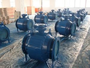 Quality Soft Seat 2500lb NPS 20&quot; Trunnion Ball Valve wholesale