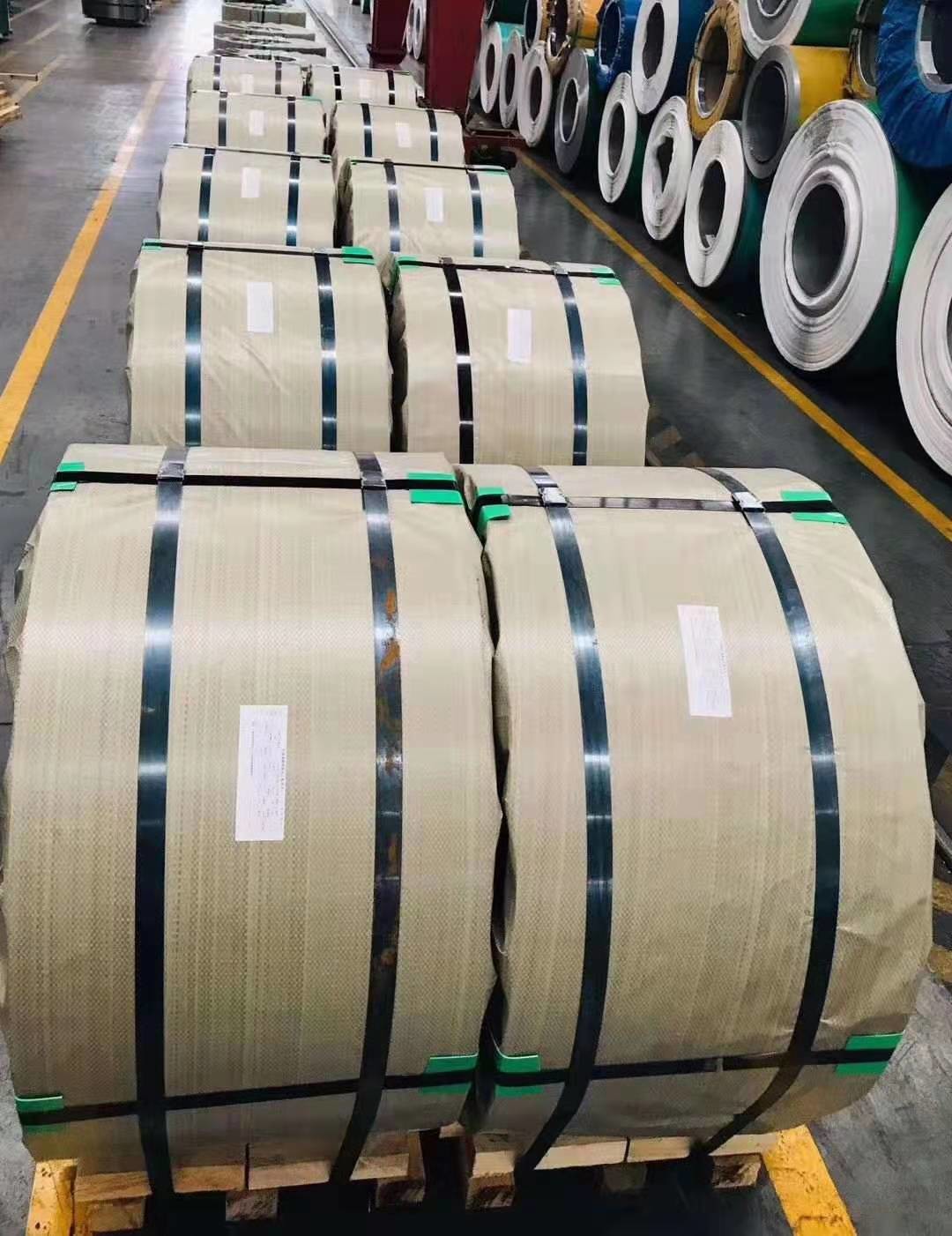 SGS 201 J1 Grade Slit Edge Stainless Steel Coil Impact Resistance