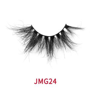 Quality 100% Siberian Cruelty Free 3D Fluffy Mink Lashes With Black Cotton Band wholesale