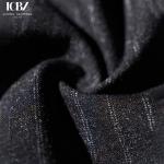 Autumn British Retro Gray Striped Suit Vest for Men's Business Casual Groom