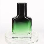 Portable 30ml Gradient Glass Fragrance Perfume Glass Bottle With Black Sprayer