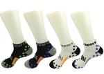 Black Adult Anti Slip Nylon Running Socks With Anti Foul Cotton Material