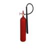 Buy cheap 9 Kg Carbon Dioxide Portable Fire Extinguishers Copper Valves With Chrome Plated from wholesalers
