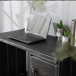 Commercial Black Iron Vintage Style Writing Desk Defaico Furniture