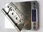 Metal Type Nickel Color Door Butt Hinge 2 Ball Bearing 4 Inch Polished