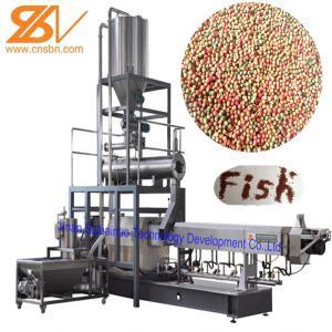 Quality Fish Food Processing Equipment Floating And Sinking 58-380 KW Power wholesale