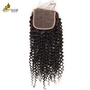 Quality Free Part Middle Part Lace Closure Straight HD Human Hair Lace Closure wholesale