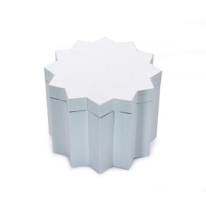 Quality Exquisite Shaped Paper Box Twelve Corner Packaging Box Polygonal Flat Cover Gift Box wholesale