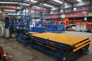 Quality Automatic American Stringer European Wooden Pallets Nailing Making Machine wholesale
