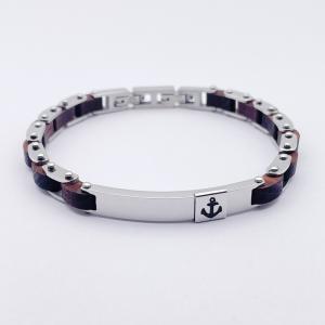 Quality Stainless steel fashion trend jewelry men's titanium steel bracelet wholesale