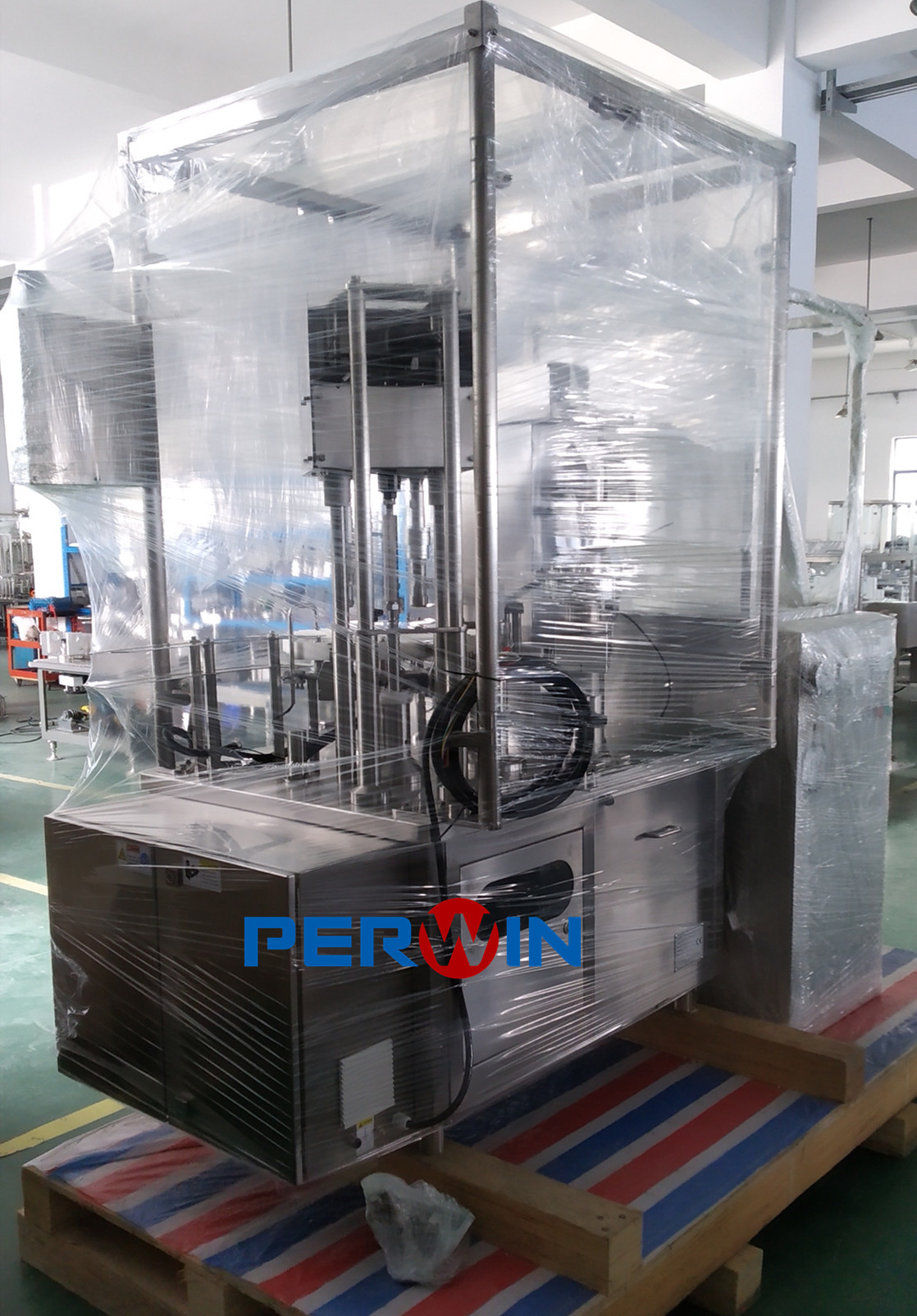 Sera Product Aseptic Liquid Filling Line Peristaltic Pump SGS Certification