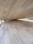 Rubber Wood Finger Jointed Solid Wood Planks Width 100-1220mm for Indoor