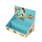 Chocolate Candy Display Carton Boxes 2 Tier Cardboard Counter