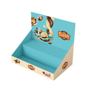 Quality Chocolate Candy Display Carton Boxes 2 Tier Cardboard Counter wholesale