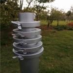 6063 Alu Manual Erect 60 Foot Telescopic Antenna Mast