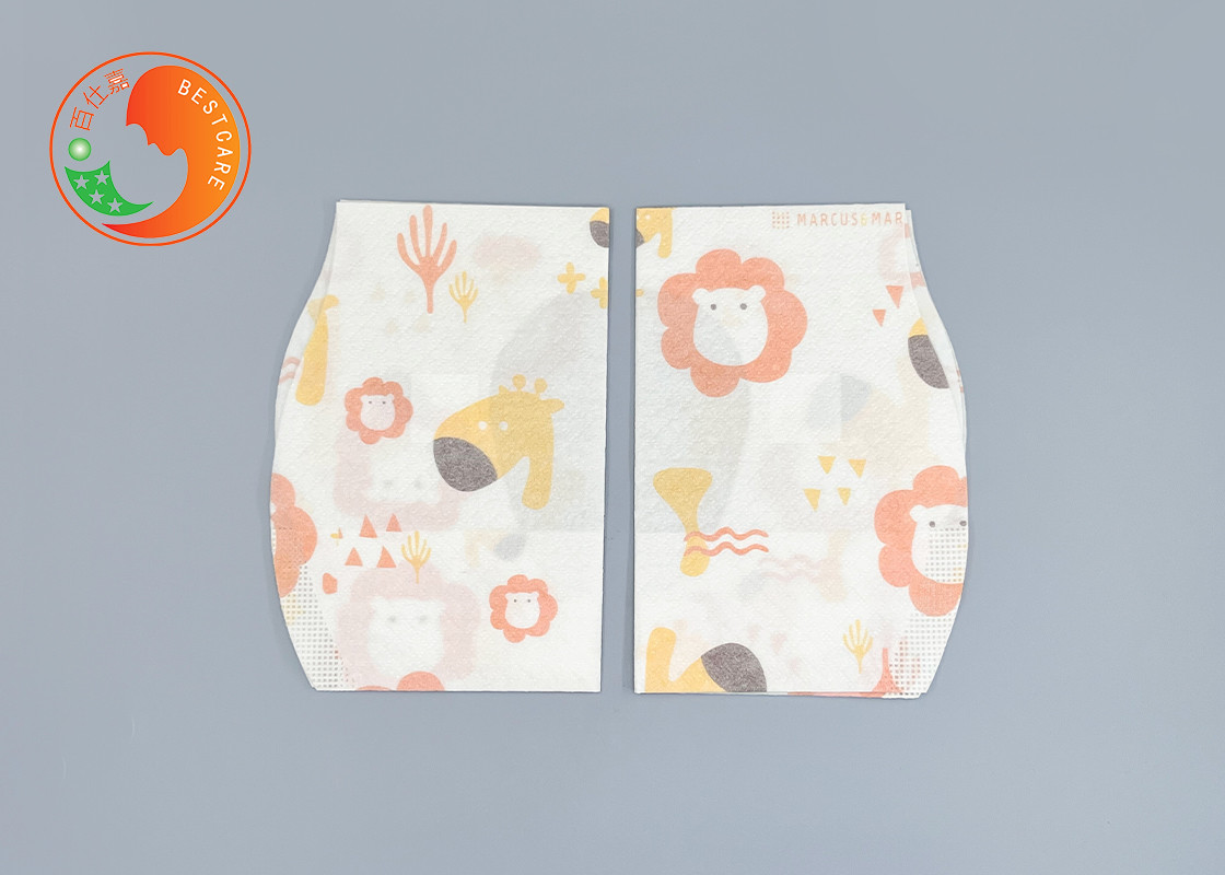 Sanitary Disposable Baby Bibs Non Reusable Sleeveless Custom Disposable Bibs