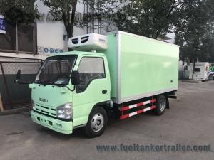Quality ISUZU 15ft 1-4 Ton 6 Wheel Refrigerated Delivery Truck For Meat And Fish wholesale