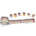 Kiss Cut Decorative Adhesive Overlap Washi Tape