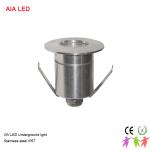 Stainless steel 4 Ways 3W 42mm LED underground light/led underground lamps for