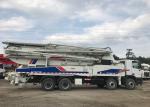 SAE Certified 180CBM/H Concrete Boom Truck Diesel Power High Efficiency