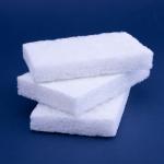 White Nylon Cleaning Scouring Pad Industrial Beauty Kitchen Cleaning Sponge